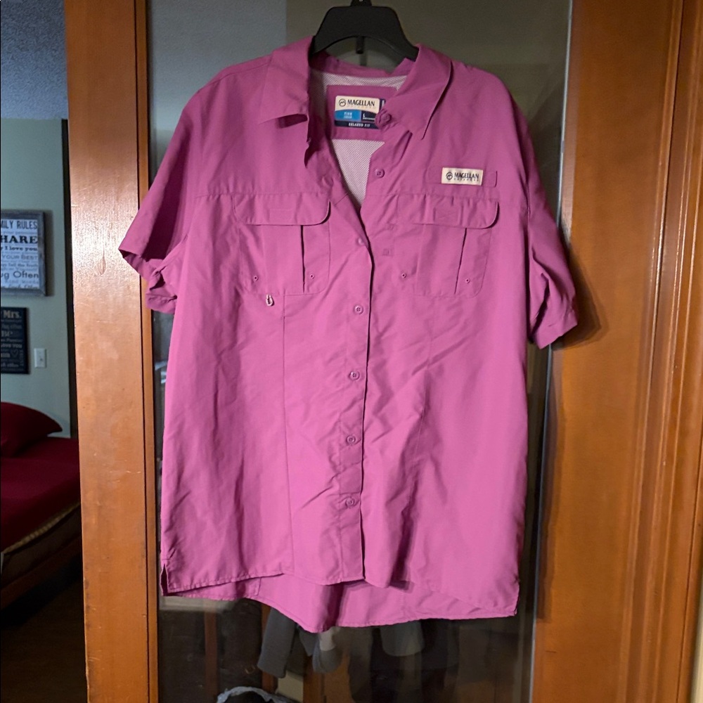 Men’s Magellan Outdoors Fish Gear Relaxed Fit Size Large